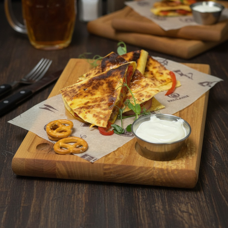 Кесадилья с говядиной